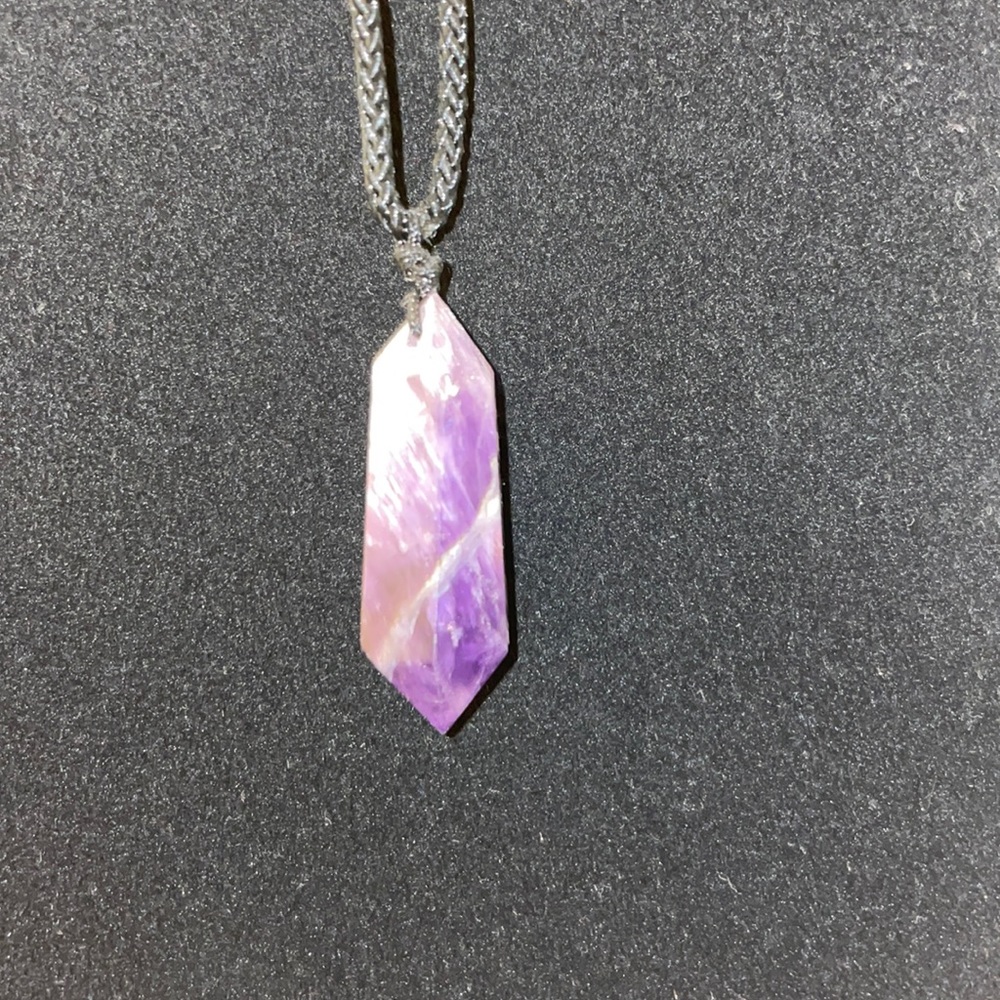 Adjustable Amethyst Necklace